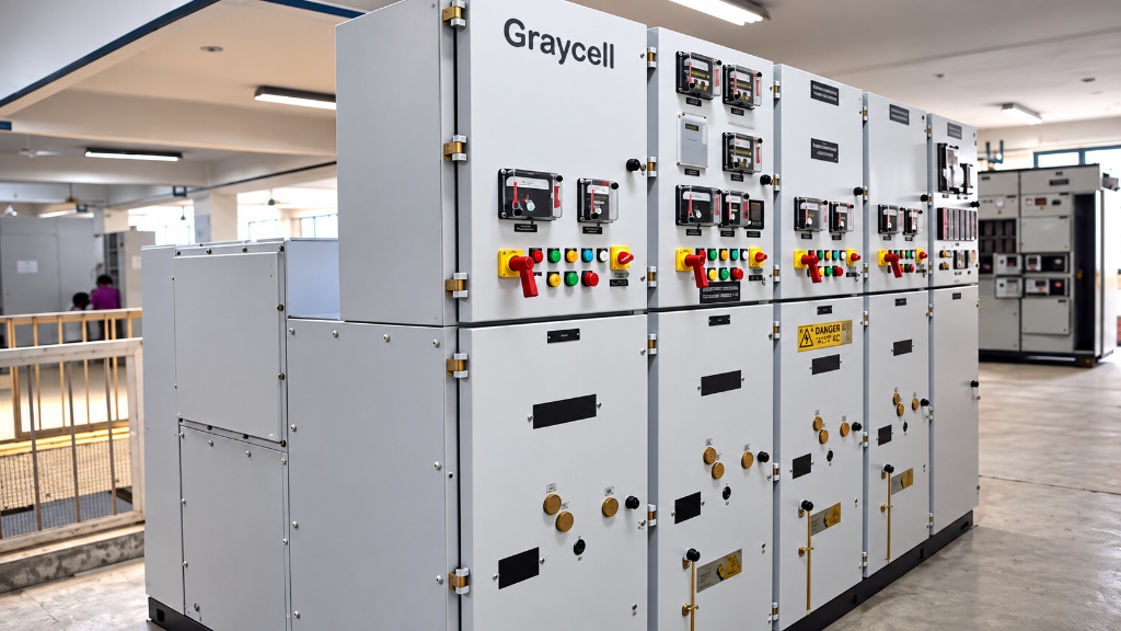 Graycell Medium Voltage SwitchGear Panels lineup